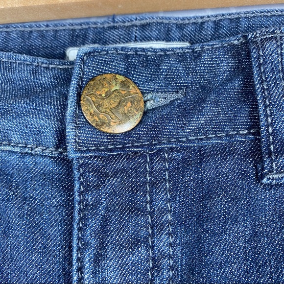 FREE PEOPLE Dark Wash Ankle Zip Jeans - Picture 8 of 9